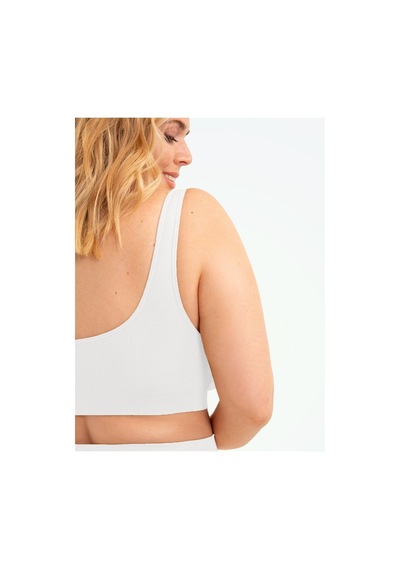 Mistirik Panax Model Rahat Yumuşak Dokulu Askılı Pedli Büstiyer Beyaz Renk0351 Beyaz