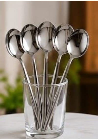 Yemek Kaşığı - Altı Parça Gümüş