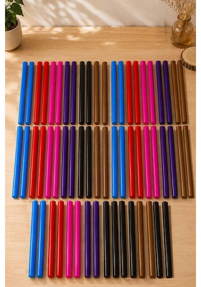 Midex Orf-bt-25-30x Örf Aletleri Seti Ritim Çubuğu Paketi 25 Cm Karbon Fiber Toptan Paket-4 30 Çift
