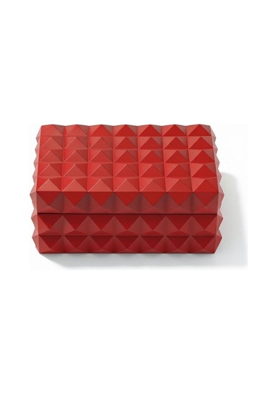 Quasar Design Humidor Puro Kutusu Mat Kırmızı 80's