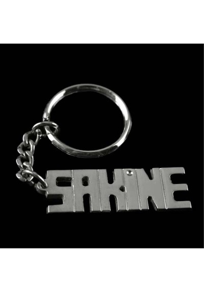 Sakine - 444 - - Nazblsmm - İsimli Anahtarlık Çok Renkli