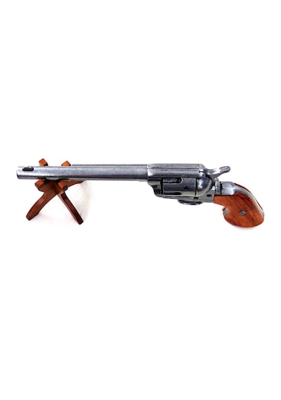 Denix Dekoratif Cal.45 Peacemaker Revolver 7½'' 35 Cm , Amerika 1873