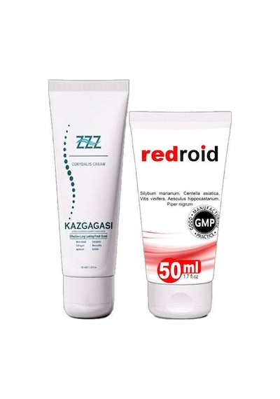 Kaz Gagası Kremi 100 Ml Kas İskelet Sızıları İçin+redroid Hemer.oid İçin Krem 50 Ml