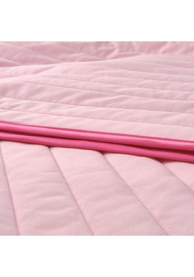 Ikea Vetejordfly Yatak Örtüsü, Pembe-beyaz, 260x250 Cm