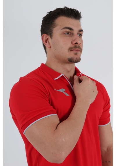 Diadora Satürn Kamp T-Shirt Kırmızı