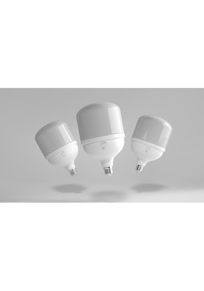 30w Yüksek Performanslı Led Torch Ampul, E27 Duy, 6500k Beyaz Işık, 2500 Lümen