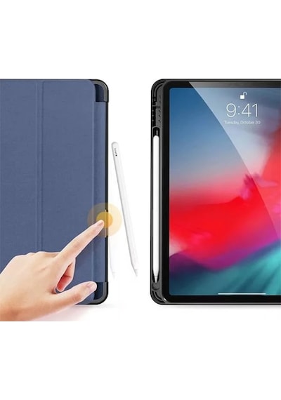 Dux Ducis iPad Uyumlu Air 4 10.9 Kılıf Kalem Yerli Soft Tpu Mıknatıslı Kılıf Domo - 5775 Tablet Kılıfı