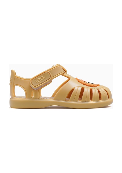 Igor Tobby Leon Unisex Kaymaz Taban Çocuk Sandalet 26y S10372 Sarı
