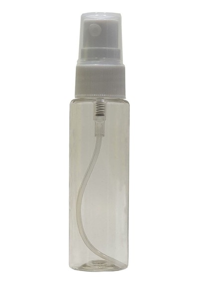 20ml Plastik Şeffaf Şişe Beyaz Sprey Başlık, 12 Adet, Dezenfektan Şişesi, Plastik Şişe, Medikal Şişe, Boş Şişe, Parmak Sprey Başlık, Spreyli Şişe Diğer