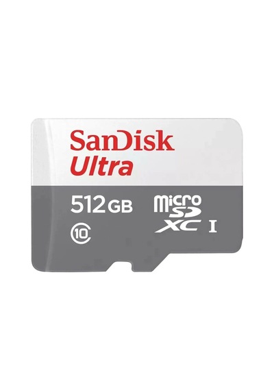 Sandisk 512gb Sandısk Ultra Mıcrosd 100mb/s Sdsqunr-512g-gn3mn Bbz
