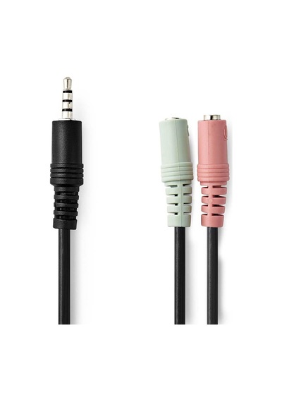 3.5 Mm Erkek - 2x 3.5 Mm Dişi Çevirici Kablo