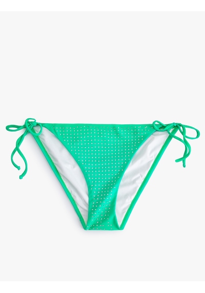 Koton Taş Baskılı Bikini Altı Yeşil 4sak00115mm Yeşil