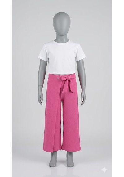 United Colors Of Benetton Benetton Kız Çocuk Pembe Pareo Pantolon