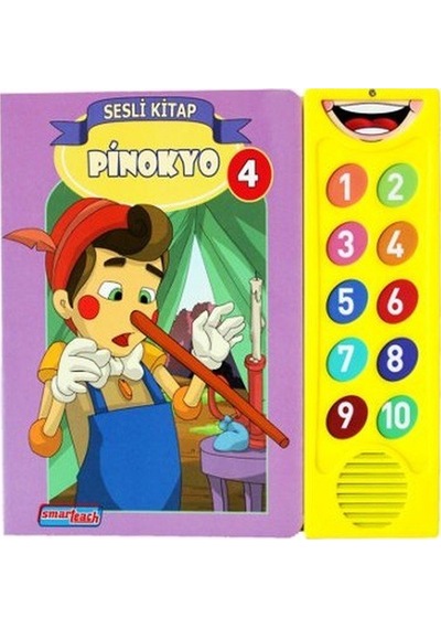 Pinokyo 4 - Konuşan Sesli Kitaplar- Smarteach