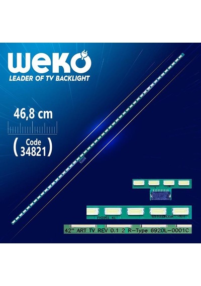 42 Art Tv Rev 0.1 2 R-type 6920l-0001c - 46.8 Cm 48 Ledli - Wk-698 Çok Renkli