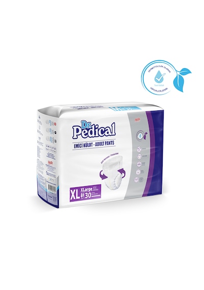 Dr. Pedical Külot Yaşlı Hasta Bezi Xlarge Beden 30'lu XL