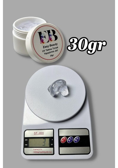 Takma Tırnak Yapıştırıcı Jel 30ml Hamur Jel Büyük Boy Yapıştırma Jeli Ele Yapışmaz 30ml