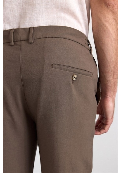 Süvari Koyu Kahve Slim Düz Jogger Pantolon Spn2020500010-kh9