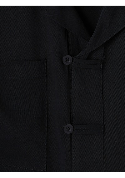 Lcw Vision Siyah Loose Fit Erkek Gömlek