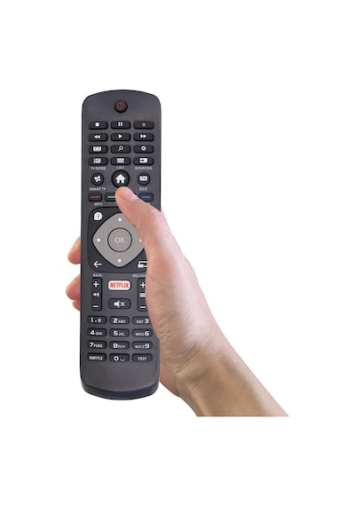 Philips Evrensel Lcd Led 3d Hd Akıllı Tv İçin Philips Tv Yedek Uzaktan Kumandası, Netflix İle - Kurulum Gerekmez