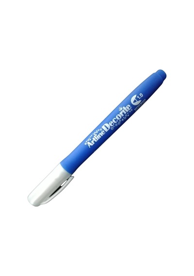 Artline Decorite Marker Kalem Yuvarlak Uç 1.0 Blue Çok Renkli