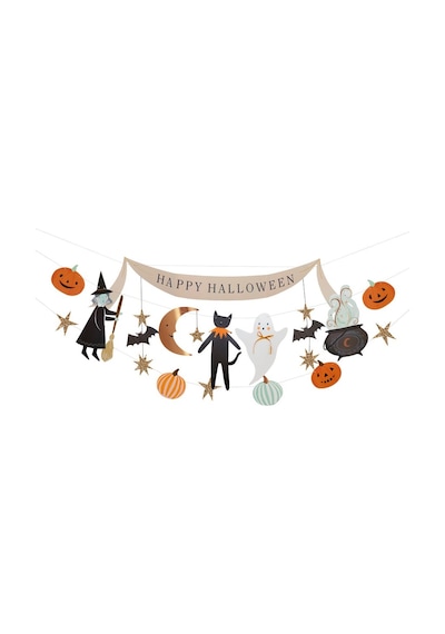 Meri Meri - Halloween - Cadılar Bayramı Karakterleri Asılan Süs Seti 0 - 99