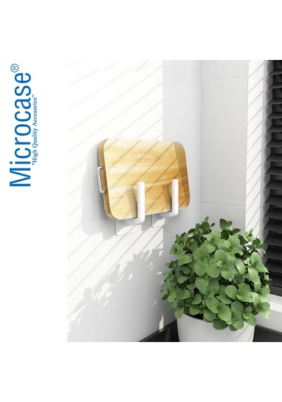 Microcase L Şekil Çok Amaçlı Havlu Askısı Fonksiyonel Askı Al4503 Beyaz