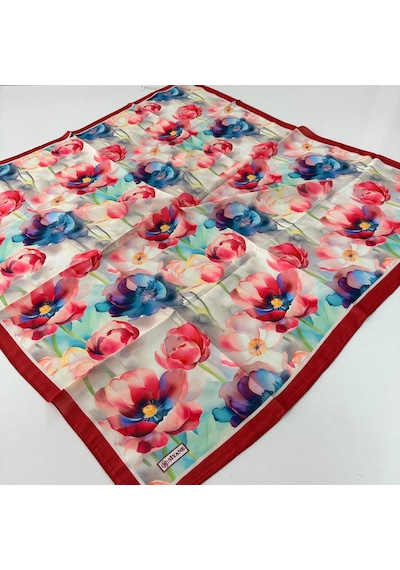 Siyane Soft Pamuklu Eşarp Lra1705-48757 Çok Renkli