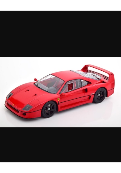 Kk Scale 1:18 Ferrari F40 Lightweight Kırmızı Model Araba