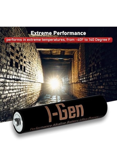 I-gen A114 Ultra Alkalin Aa Kalem Pil 40&apos Lı Paket Lr6 1.5v