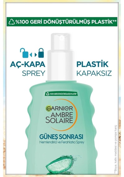 Tr Skin Naturals Ambre Solaire Güneş Sonrası Nemlendirici Ferahlatıcı Sprey 200 Ml