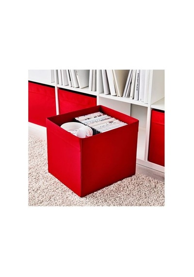 Ikea Dröna Katlanabilir Depolama Kutusu 33 X 38 X 33 Cm Kırmızı
