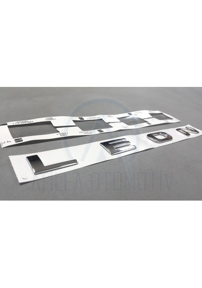 Seat Leon Mk1 Mk2 1P 5F 2006-2020 Bagaj Yazisi Krom 379253102