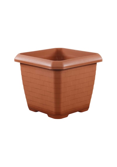 Serinova Hk04 Hisar 44 Litre Dış Mekan Saksısı Kahve
