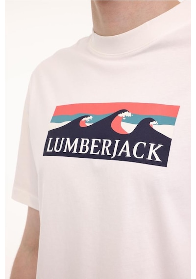Lumberjack Ml Roger 11otd2-31 5fx 101940574 Erkek Tişört Ekru S-xxl Ekru