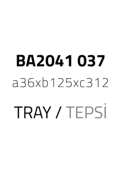 System Banyo Tepsisi Tray Cam/antik Renk Ba2041 037 C2-abm