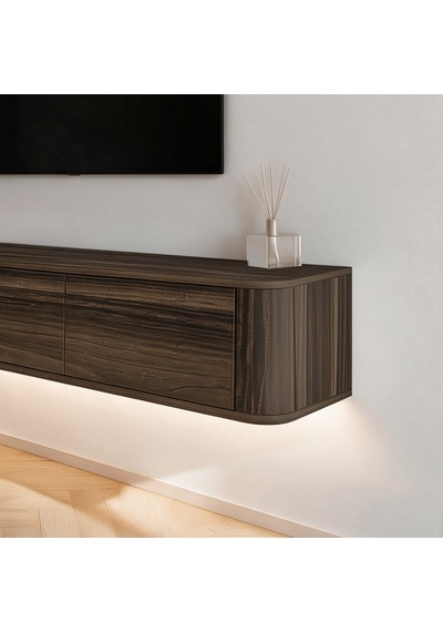 İnarch Dizayn Yoyo Led Işıklı Duvara Monte Tv Sehpası - 3 Kapaklı Modern Tv Konsolu Ceviz İnarch Dizayn Yoyo Led Işıklı Duvara Monte Tv Sehpası - 3 Kapaklı Modern Tv Konsolu Ceviz