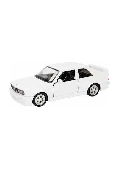 1:32 Rmz City Alman Klasikleri Serisi Die Cast Çek Bırak Model Araba - Beyaz Bmw M3 Beyaz