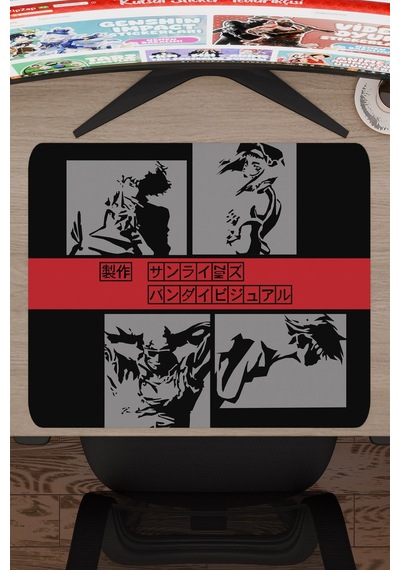 Cowboy Bebop Anime V3 - 48x40 Xl Gaming Kauçuk Kaymaz Taban Mouse Pad Fare Altlığı