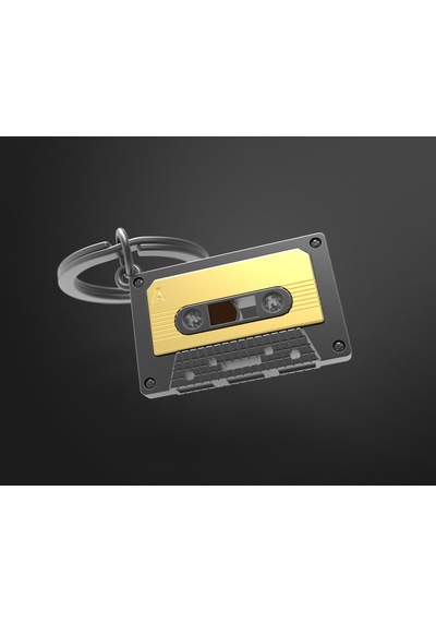 Metalmorphose Kaset Anahtarlık