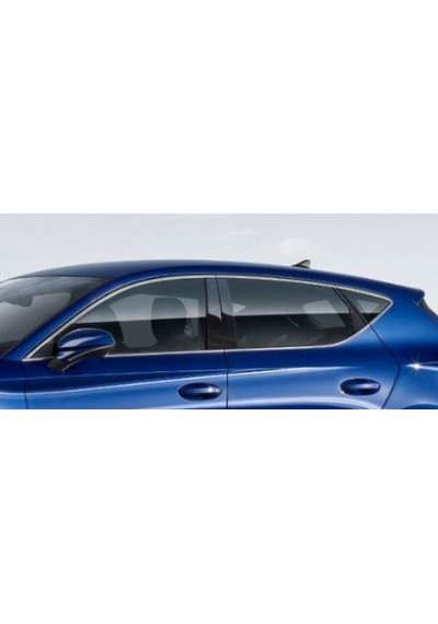 Seat Uyumlu Leon 2021+ 10 Parça Cam Çerçevesi