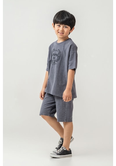 U.s. Polo Assn. Erkek Çocuk Gri Bermuda Takım 5274-49828 Gri