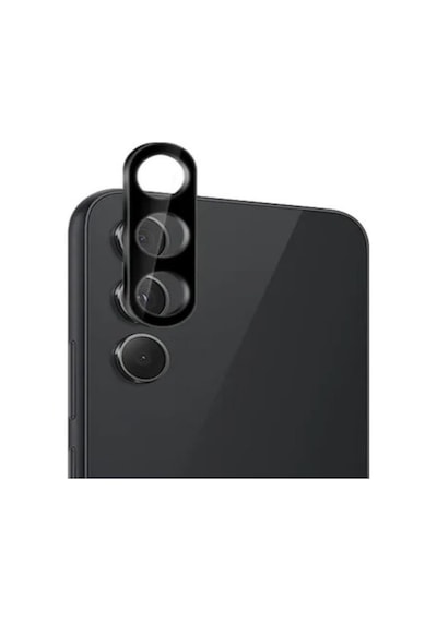 Samsung Galaxy Uyumlu A35 Kamera Koruyucu 3d Temperli Cam Şeffaf