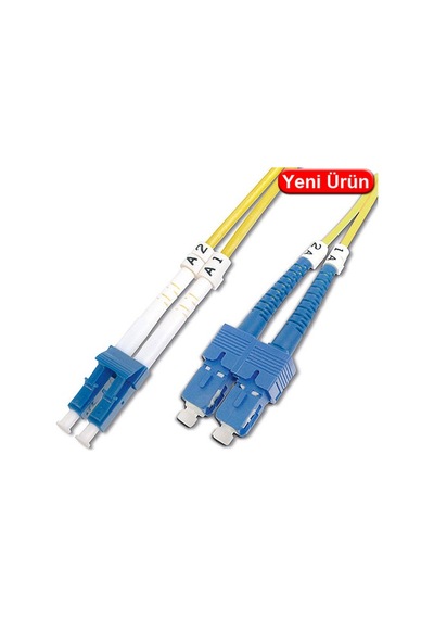 Digitus Dk-2932-02 Sm Lc-sc Duplex Fiber Optik Patch Kablo 2 M 5'li Paket