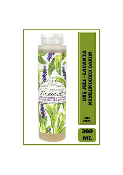 Nesti Dante Banyo ve Duş Jeli Romantica Yabani Toskana Lavantası ve Mine Çiçeği Vegan Bakım 300 ML