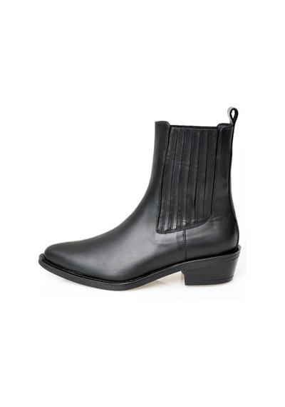 Siyah Chelsea Western Bot 122602 Siyah