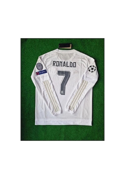 C. Ronaldo Real Madrid 2016 Milano Finali Şampiyonlar Ligi Beyaz