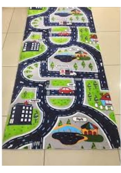 Plato Halı Soft 3062 Junior Çocuk Odası Kaymaz Jel Kesme Yolluk