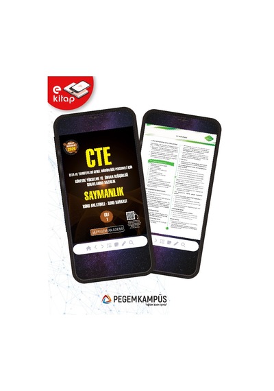 2026 Cte Adalet Bakanlığı Ceza Ve Tevkifevleri Genel Müdürlüğü Personeli İçin Görevde Yükselme Ve Ünvan Değişikliği Sınavlarına Hazırlık Konu Anlatımlı Soru Bankası Saymanlık Cilt-1 Ve Cilt-2 E-kitap