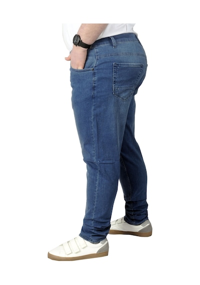 Mode Xl Büyük Beden Erkek Pantolon Kot 21920 Mavi Mavi